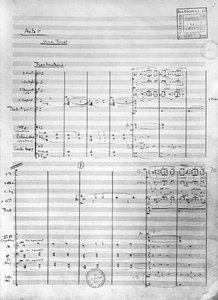 Score Sheet of Act 1 of 
